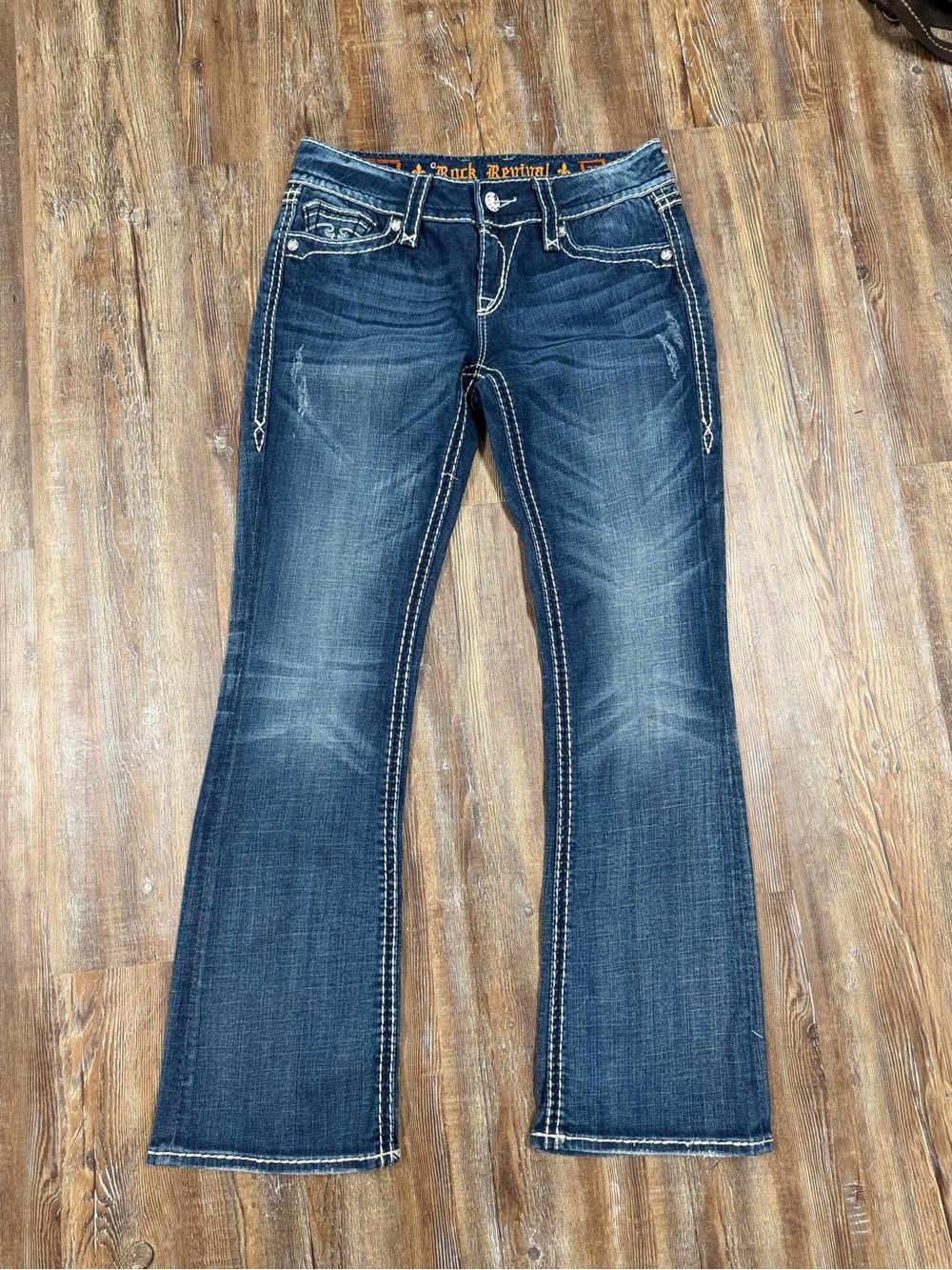 Rock Revival low rise Blake Bootcut Jeans
Size 27